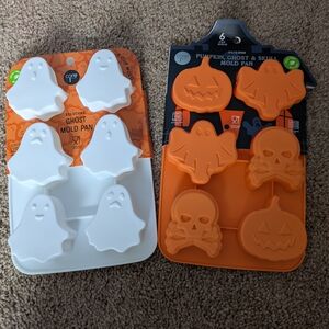 Core Kitchen Silicone Ghost and Halloween Mold Pans
